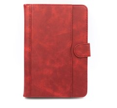 Чохол книжка для планшета з кишенею 7 red