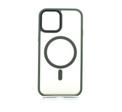 Чохол WAVE Matte Insane Case with MagSafe для iPhone 12/12 Pro green