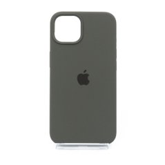 Силіконовий чохол Full Cover для iPhone 13 dark olive