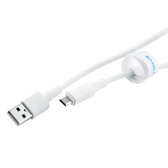 USB кабель Proove Small Silicone Micro 2.4A 1m white