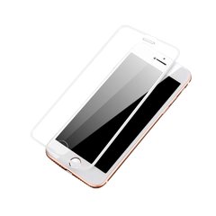 Защитное 3D Curved стекло для iPhone 6/6S white Glasscove