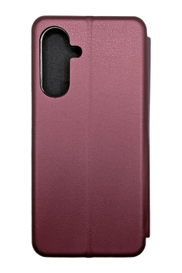 Чехол книжка Original кожа для Samsung A37 5G marsala