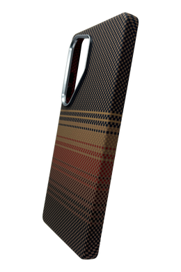 Чехол Wave Gleam with MagSafe для Samsung S25 ultra gold stripes