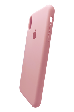Силіконовий чохол Full Cover для iPhone X/XS pink