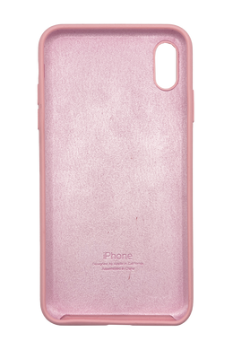 Силіконовий чохол Full Cover для iPhone X/XS pink