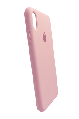Силіконовий чохол Full Cover для iPhone X/XS pink