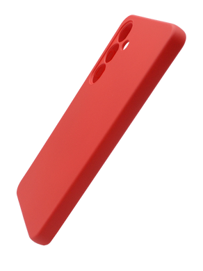 Силиконовый чехол WAVE Colorful для Samsung S24 red Full Camera (TPU)