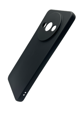 Силіконовий чохол Soft Feel для Xiaomi Redmi A3 black Epic Full camera