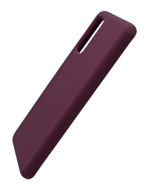 Силиконовый чехол Fibra для Samsung S20 marsala