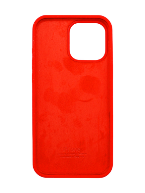 Силиконовый чехол Full Cover для iPhone 16 Pro red