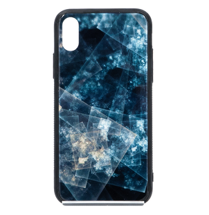 TPU+Glass чохол YCT для Apple iPhone X/XS (5.8") (Смарагдовий)