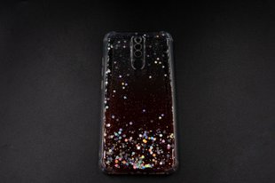 Накладка SP Confetti для Xiaomi Redmi 8 white/orange