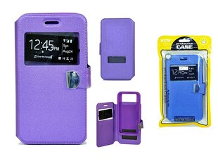 Универсальный чехол книжка L_case 4,5" violet