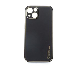 Чохол шкіра Xshield для iPhone 14 black