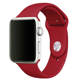 Силіконовий ремінець для Apple Watch 42/44mm M (33) camelia white