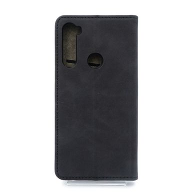 Чохол книжка Carbon для Xiaomi Redmi Note 8 black (4you)