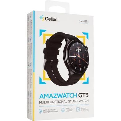 Смарт годинник Gelius Amazwatch GT3 GP-SW010 (Incredible series) black