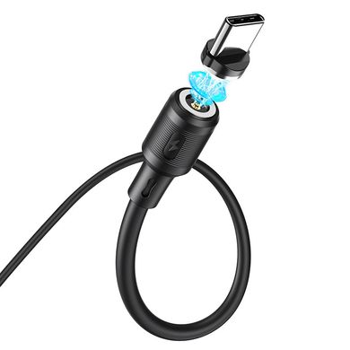 USB кабель Hoco X52 Sereno Magnetic Type-C 3.0A/1m black