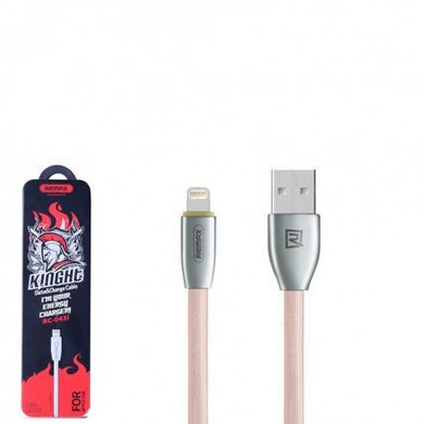 USB кабель Remax RC-043ii Lightning 1m pink