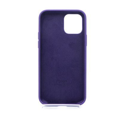 Силіконовий чохол Full Cover для iPhone 12/12 Pro new purple