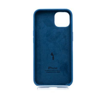 Силіконовий чохол Full Cover для iPhone 13 mist blue