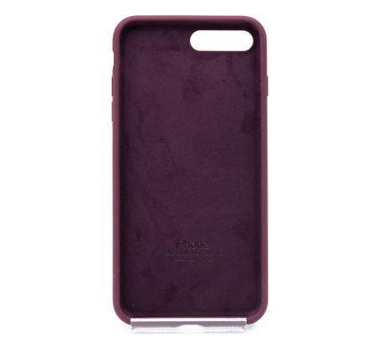 Силіконовий чохол Full Cover для iPhone 7+/8+ plum