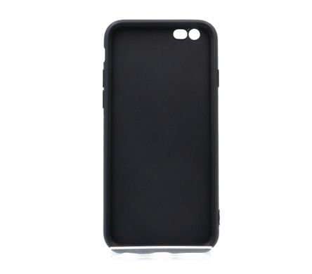 Силіконовий чохол Soft Feel для iPhone 6/6S Epik Black TPU Full Camera