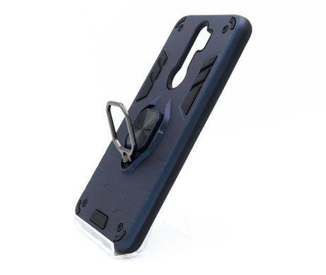 Чохол SP Transformer Ring for Magnet для Xiaomi Redmi Note 8 Pro dark blue протиударний