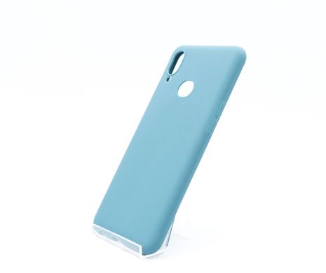 Силіконовий чохол Soft feel для Samsung A10S/M01S powder blue Candy