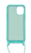 Силіконовий чохол WAVE Lanyard для iPhone 11 Pro mint(green) (TPU)
