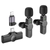 Мікрофон петличний BOROFONE BFK12 Trophy lavalier wireless digital microphone Type-C/Lightnin black