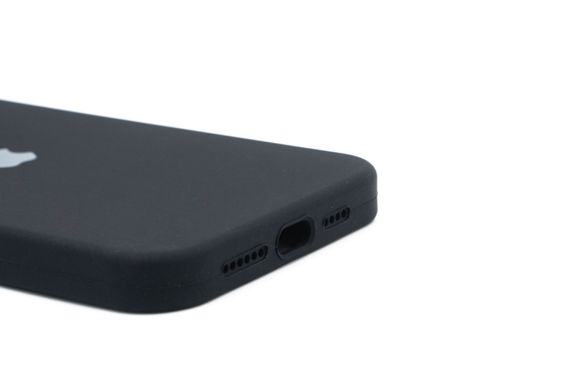 Силіконовий чохол Full Cover для iPhone 15 Pro Max black Full Camera