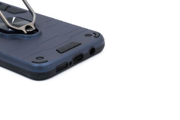 Чехол SP Transformer Ring for Magnet для Xiaomi Redmi Note 8 Pro dark blue противоударный