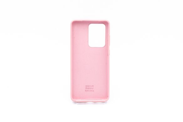Силіконовий чохол Silicone Cover для Samsung S20 Ultra light pink