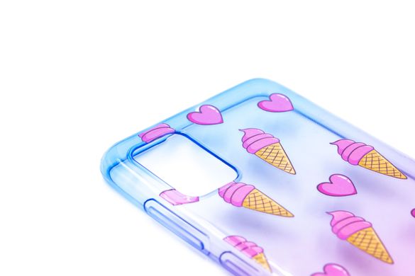 Силіконовий чохол WAVE Sweet&Asid Case для Samsung A51 (TPU) blue/pink/ice cream