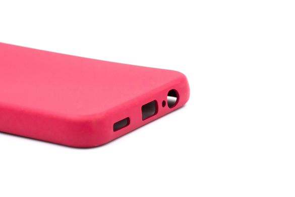 Силіконовий чохол Full Cover для Samsung A14 4G rose red Full Camera без logo