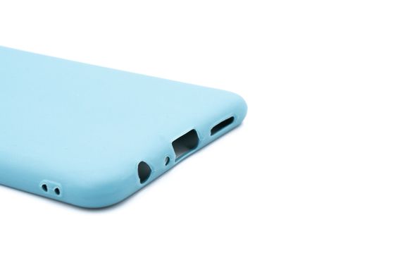 Силіконовий чохол Soft feel для Samsung A10S/M01S powder blue Candy