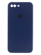 Силіконовий чохол Full Cover для iPhone 7+/8+ deep navy Full Camera