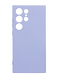 Силіконовий чохол SMTT для Samsung S24 Ultra lavander Full Camera з мікрофіброю