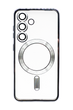 Чохол WAVE Metal Color with MagSafe для Samsung S24 black Full Camera