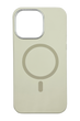 Силіконовий чохол Fibra OmniMag для iPhone 14 Pro Max milk white