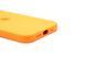 Силіконовий чохол Full Cover для iPhone 14 orange Full Camera