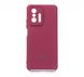 Силіконовий чохол Full Cover для Xiaomi Mi 11T/11T Pro marsala My Color full camera