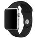 Силіконовий ремінець для Apple Watch Sport Band 38-40mm (S/M & M/L) 3pcs black