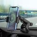 Бездротовий АЗП Hoco CA84 Avangard smart wireless charging car holder 5-15W Black