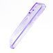 Чохол TPU Galaxy Sparkle MagSafe для iPhone 16 Plus purple+glitter