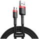 USB кабель Baseus CAMKLF-HG1 Cafule micro 2A/3m red/black