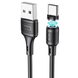 USB кабель Hoco X52 Sereno Magnetic Type-C 3.0A/1m black