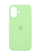 Силіконовий чохол Full Cover для iPhone 16 pistachio