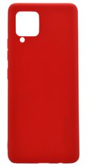Силіконовий чохол Soft Feel для Samsung A42 5G red Candy